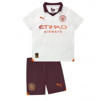 Manchester City Gostujuci Dres za djecu 2023-24 Kratak Rukav (+ Kratke hlače)